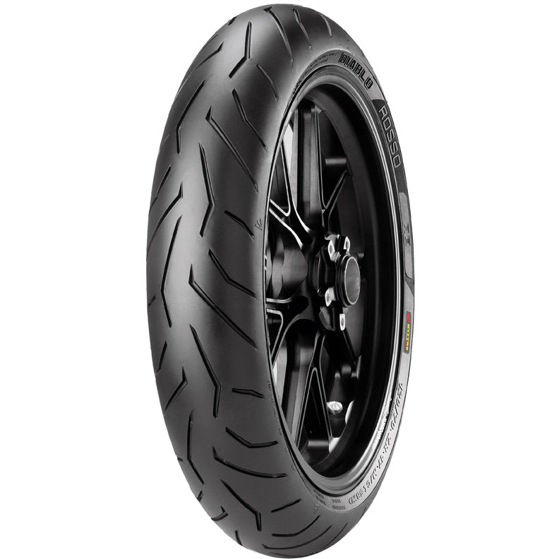 Pirelli Diablo Rosso II 120/70 ZR 17 M/C (58W) TL Fr (D - Ducati All models)