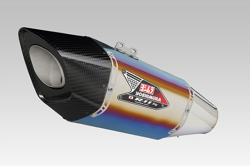 Yoshimura Full System Suzuki GSX-R1000 17-22 R-11SQ Titanium Blue Cover