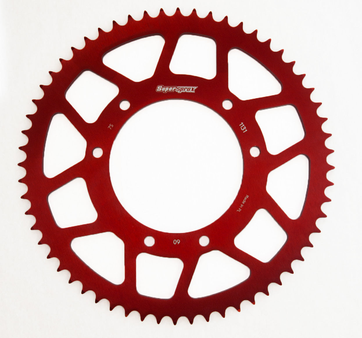 Supersprox Takaratas, Punainen, 60 hammasta (420), Ø105mm, Aprilia, Derbi, Drac