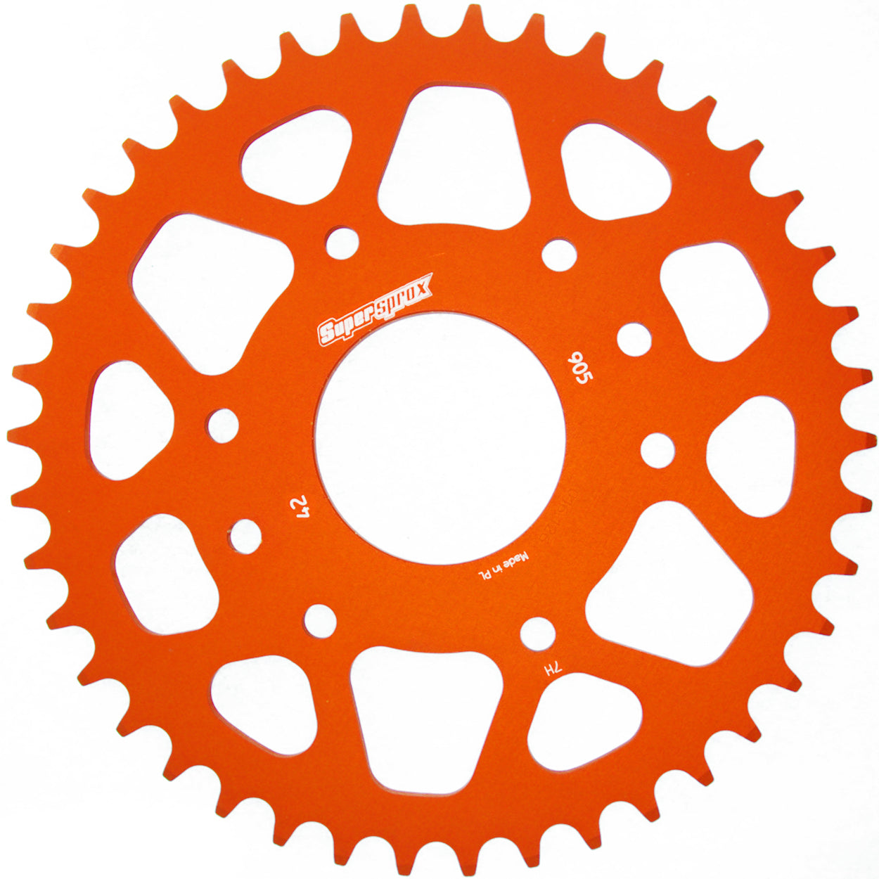Supersprox Alu Takaratas KTM Duke 125 14-18 Oranssi