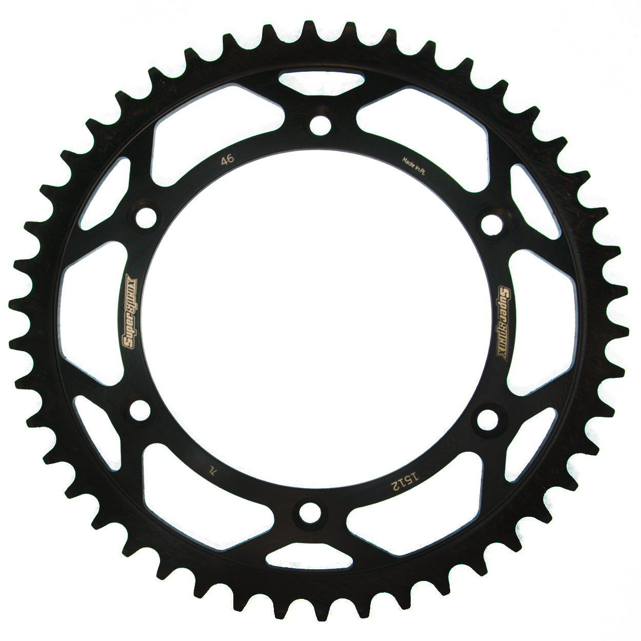 Supersprox Teräs takaratas Beta/GasGas/Husqv. Musta 46