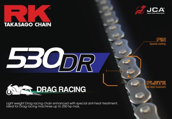 RK 530 DR Drag Race Chain