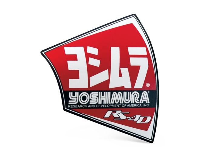 Yoshimura MUFFLER DECAL FOR END CAP RS4D