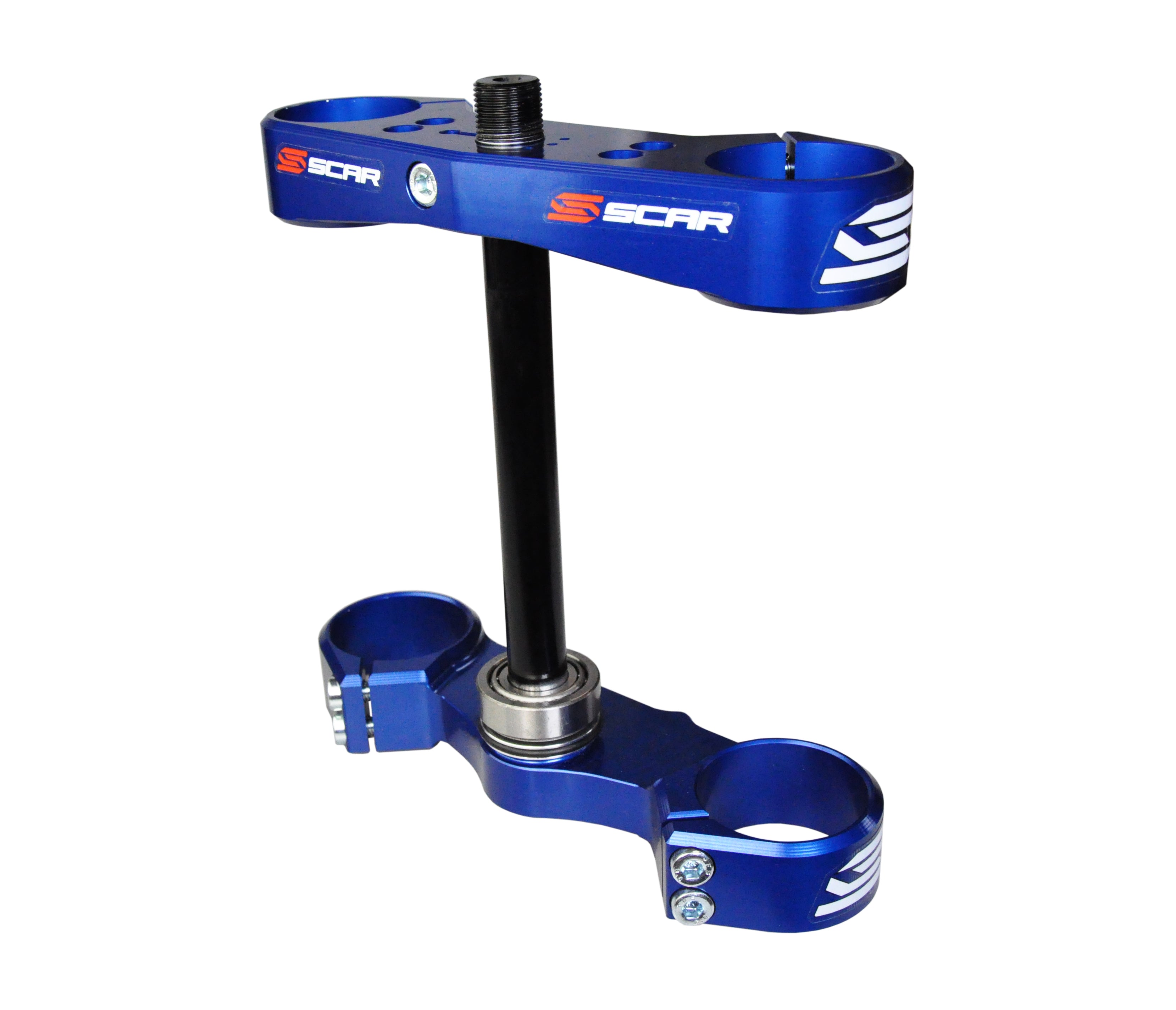 Scar Triple Clamps - Ktm/Husqvarna Offset:16mm Blue color