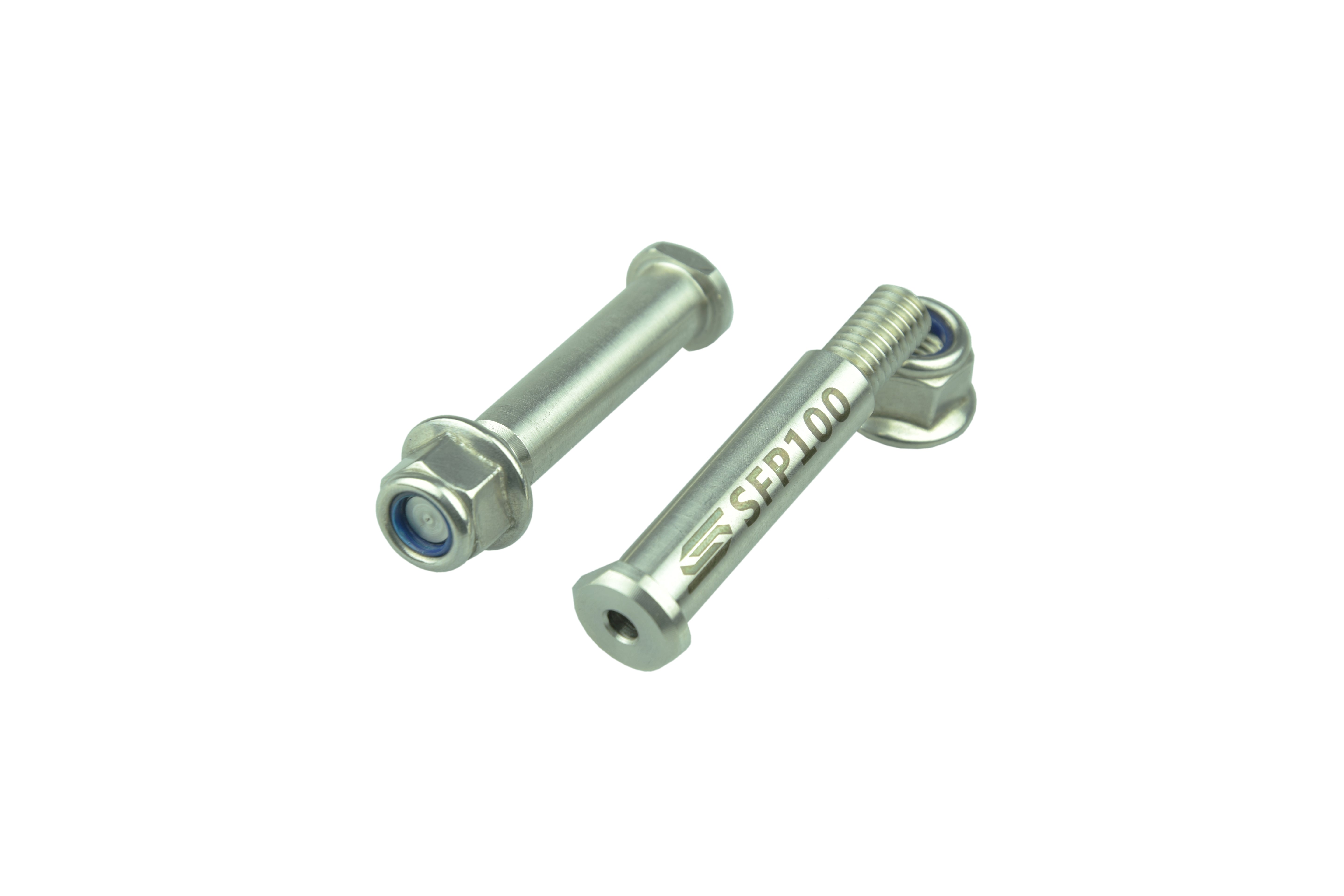 Scar Footpegs Pins - Yamaha / Fantic - Stainless steel with self locking flange