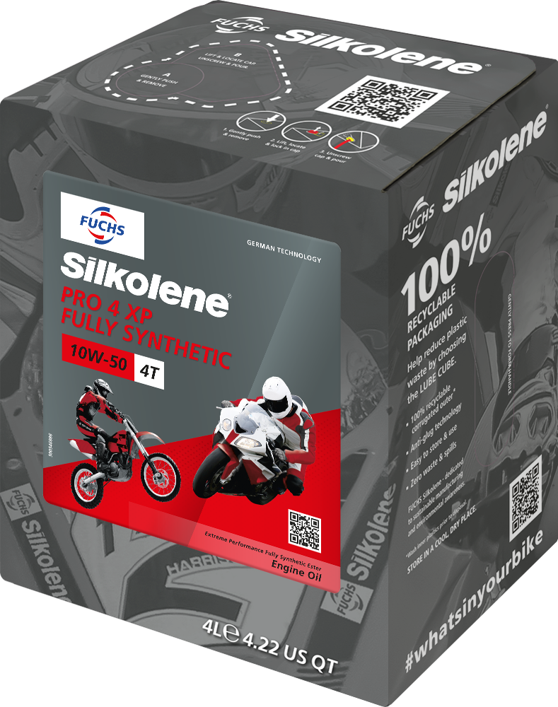 Silkolene Pro 4 10W-50 XP 4L CUBE (4)