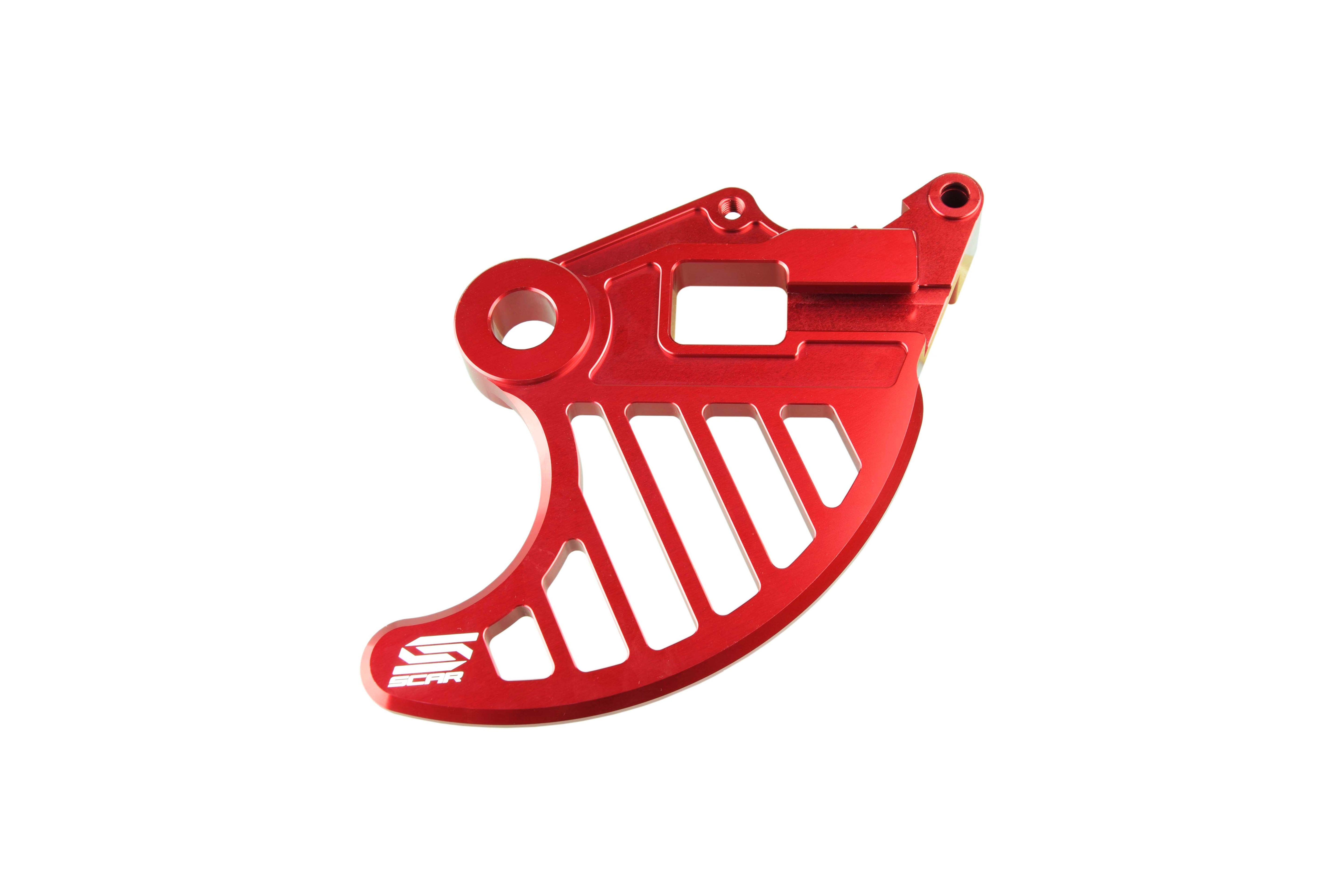 Scar Rear Disc Guard - BETA - Red color