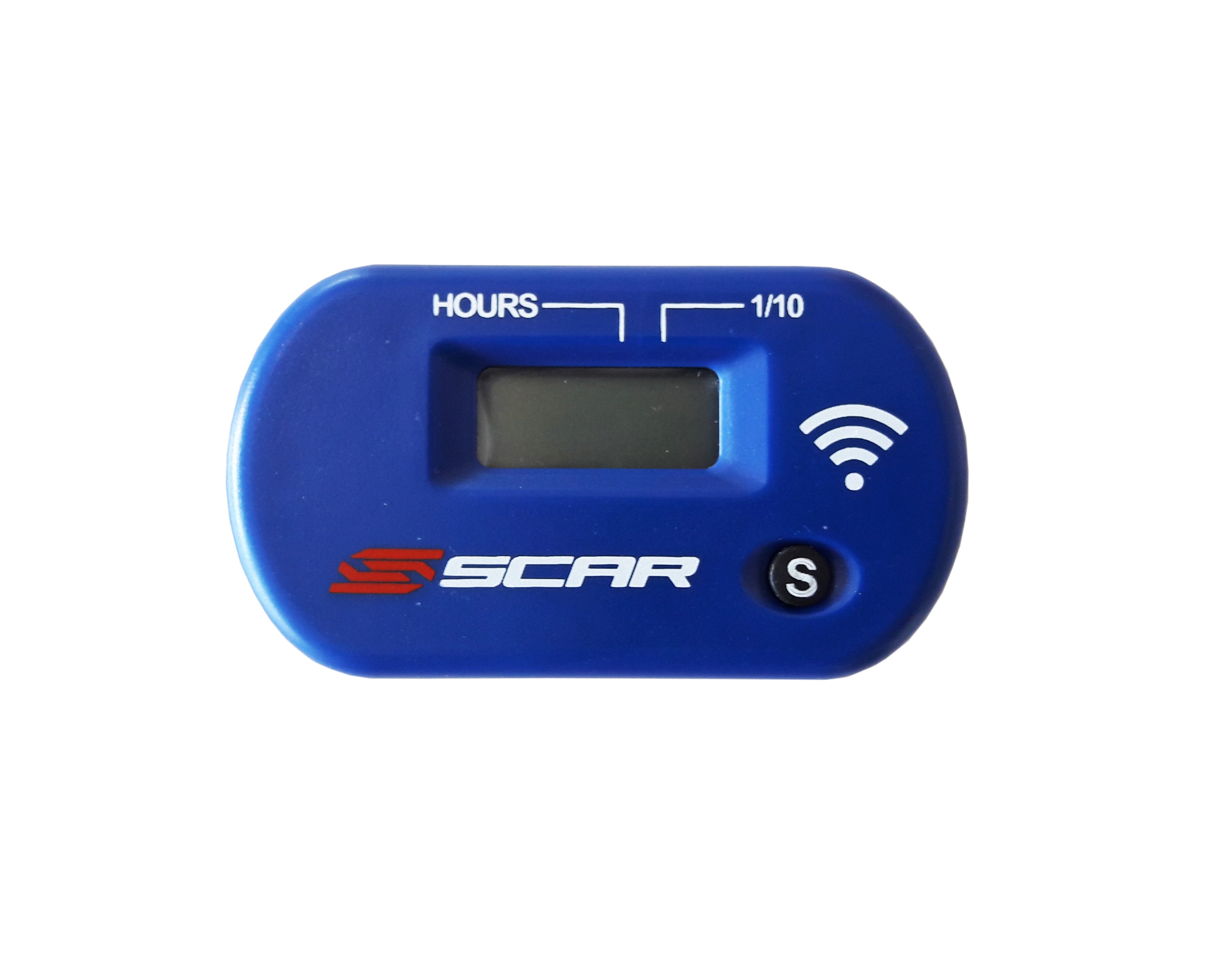 Scar Wireless Hour Meter working by vibrations - Blue color