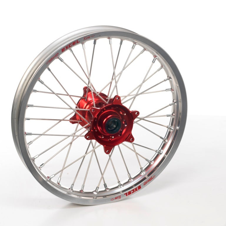 Haan wheel Haan wheel CR 250 / CRF450 02-12 19-2,15 RED HUB/SILVER RIM