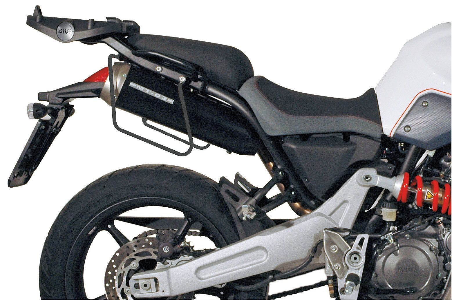 Givi Tubular side holder for soft luggage Hornet 600