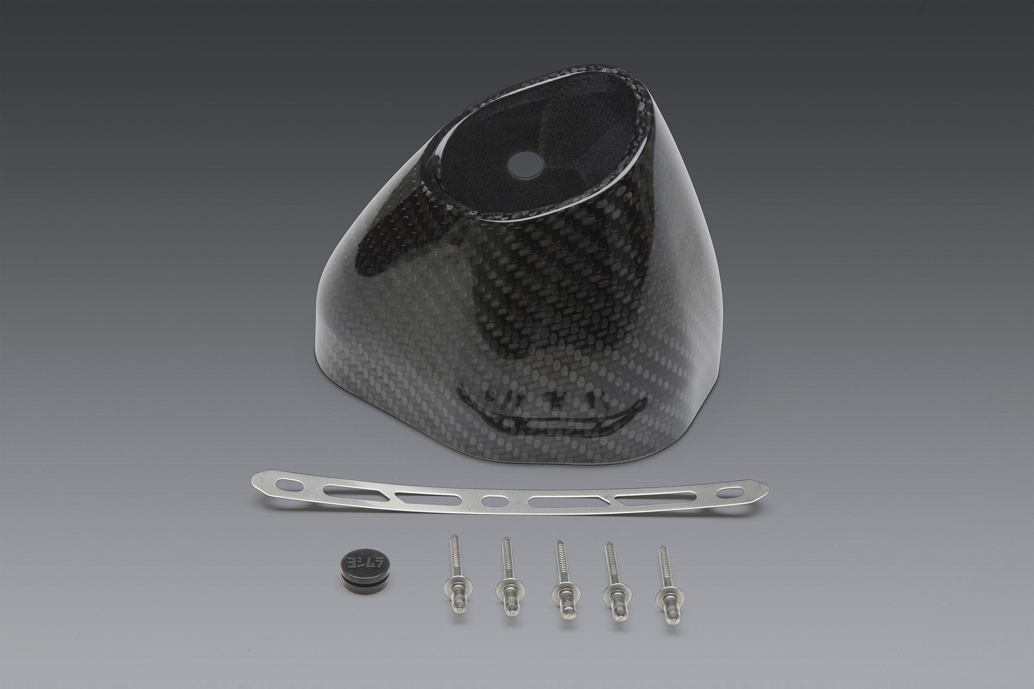Yoshimura R-77 REPLACEMENT END CAP KIT FLARED RIGHT SIDE