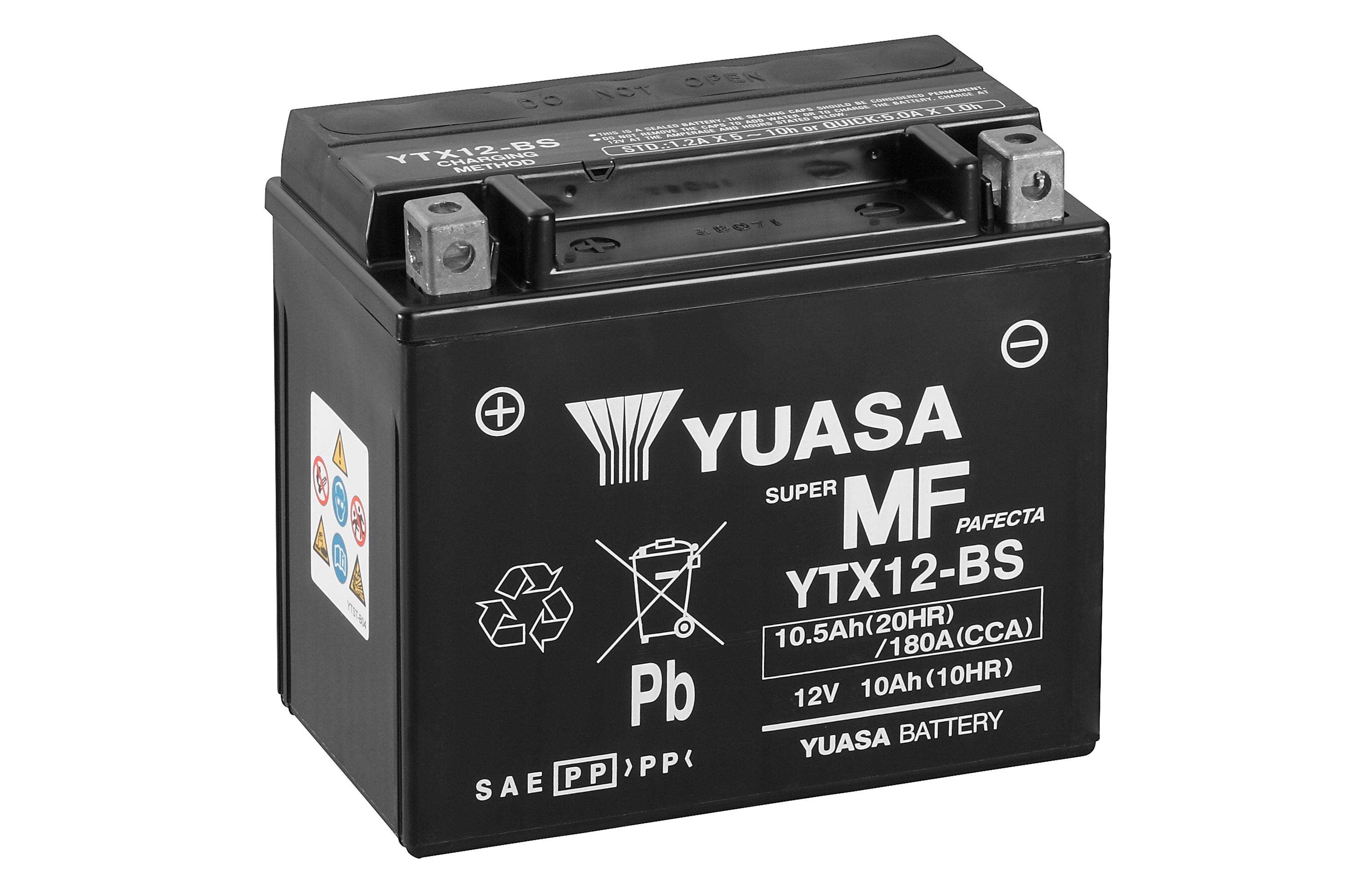 Yuasa akku, YTX12(WC) hapotettu (4)