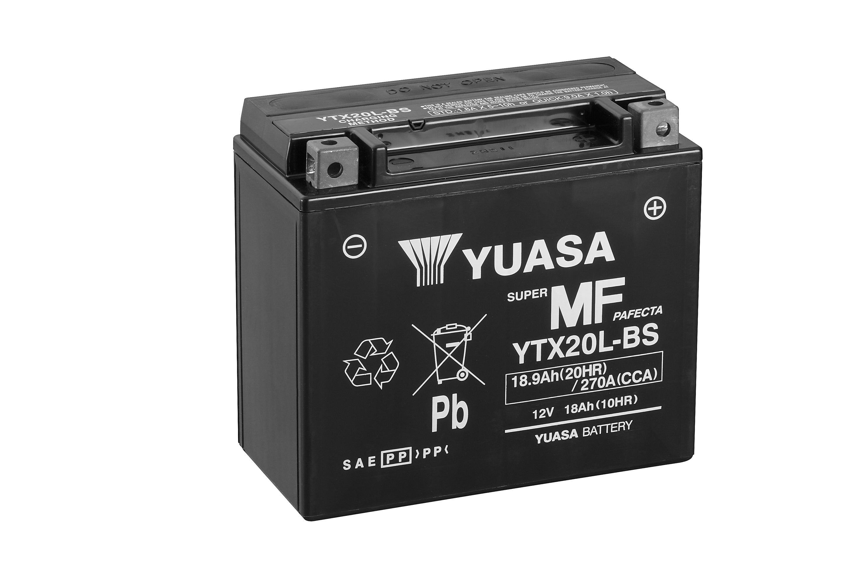 Yuasa akku, YTX20L(WC) hapotettu (4)