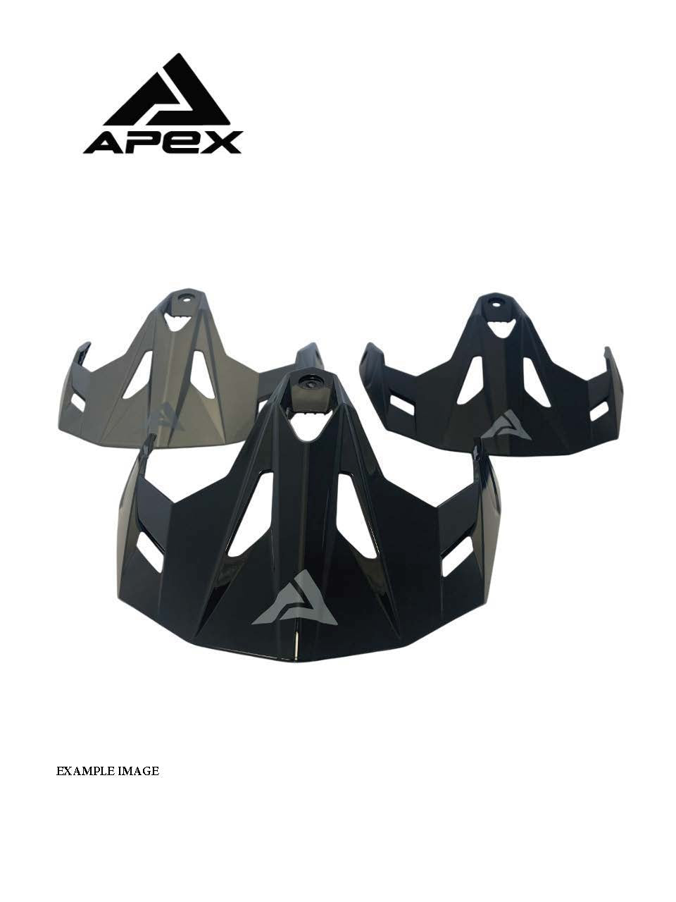 APEX AT300 Peak and Screws mattblack