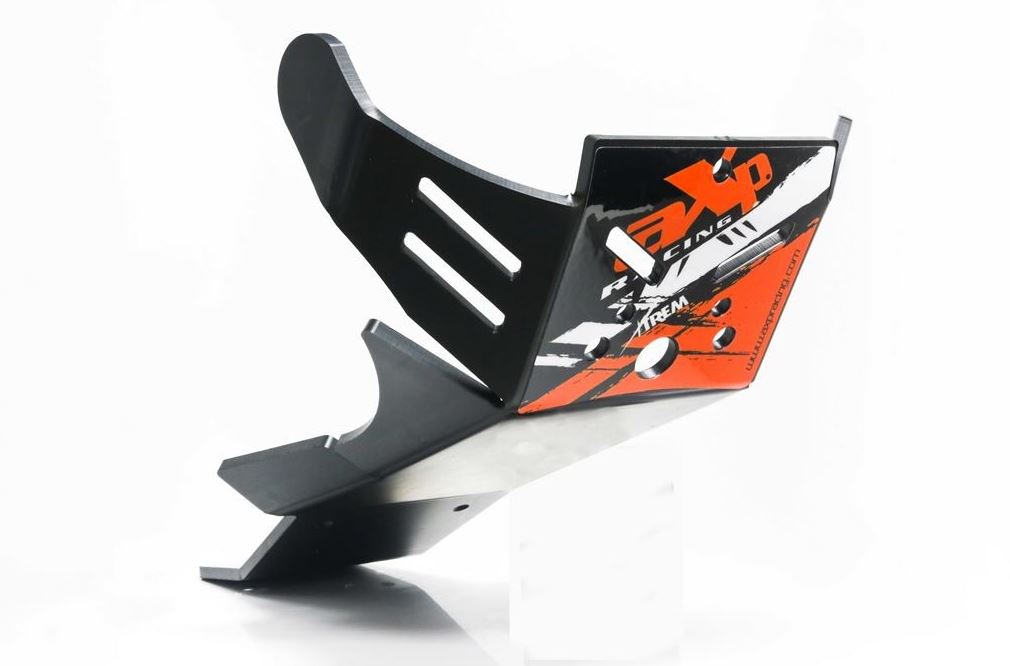 AXP Skid Plate PHD 6mm Black/Red Sticker Yamaha YZ450F 14