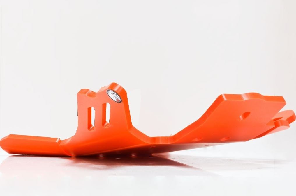 AXP Xtrem HDPE Skid Plate Orange KTM EXC250/EXC300/XCW250/XCW300 11-16