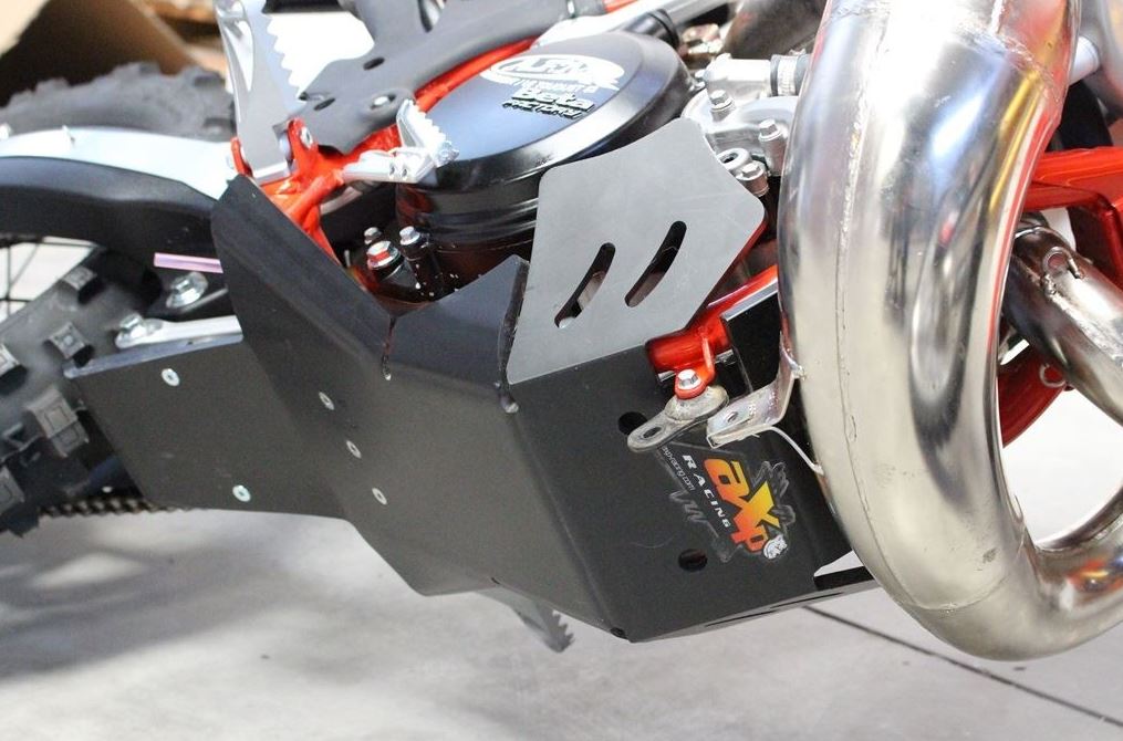AXP Xtrem HDPE Skid Plate Black Beta 250RR/300RR 18-19