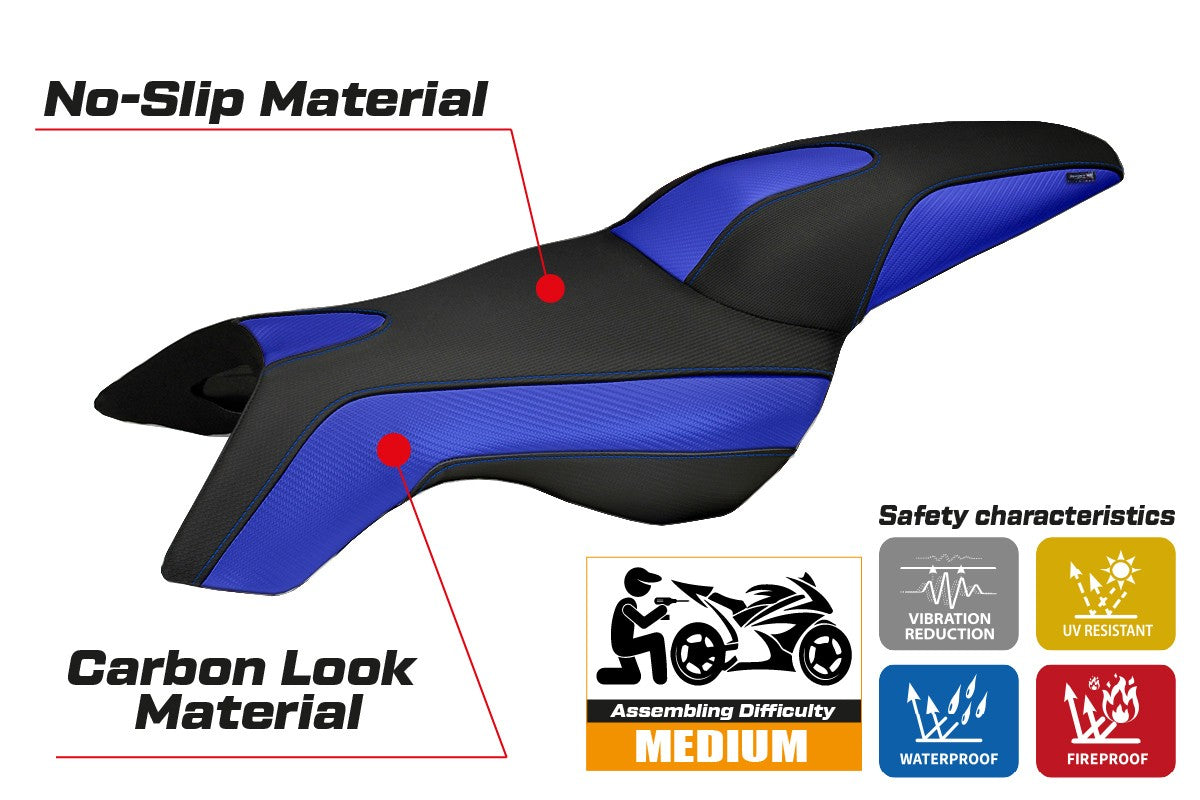 Yhteensopiva istuinpäällinen - BMW K 1300 R 2009-2016 - mod Boston
