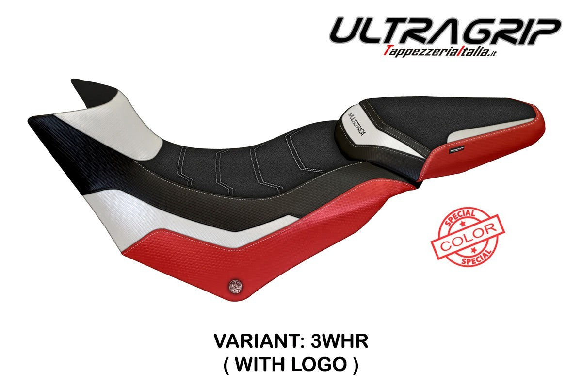 Yhteensopiva istuinpäällinen - Ducati Multistrada 950 2017-2021 - mod Slapy Special Color Ultragrip