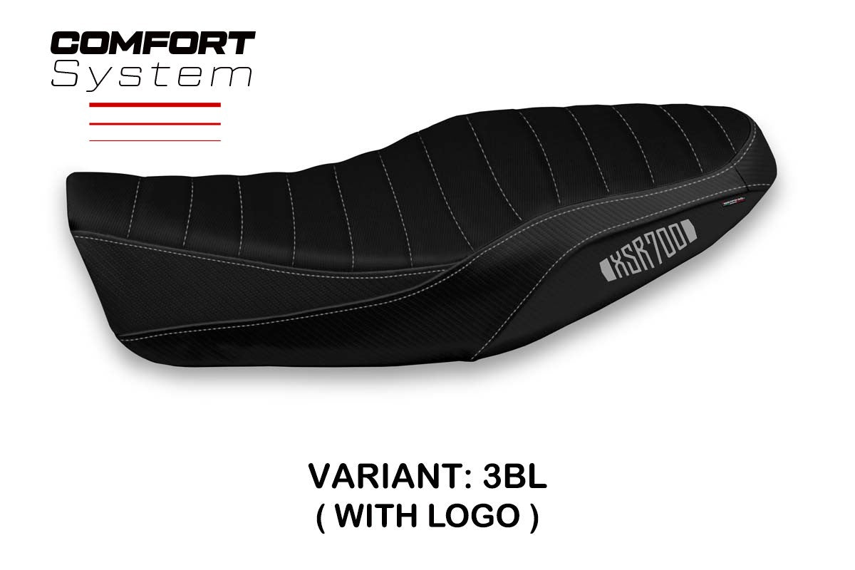 Yhteensopiva istuinpäällinen - Yamaha XSR 700 2016-2020 - mod Dagda Special Color Comfort System