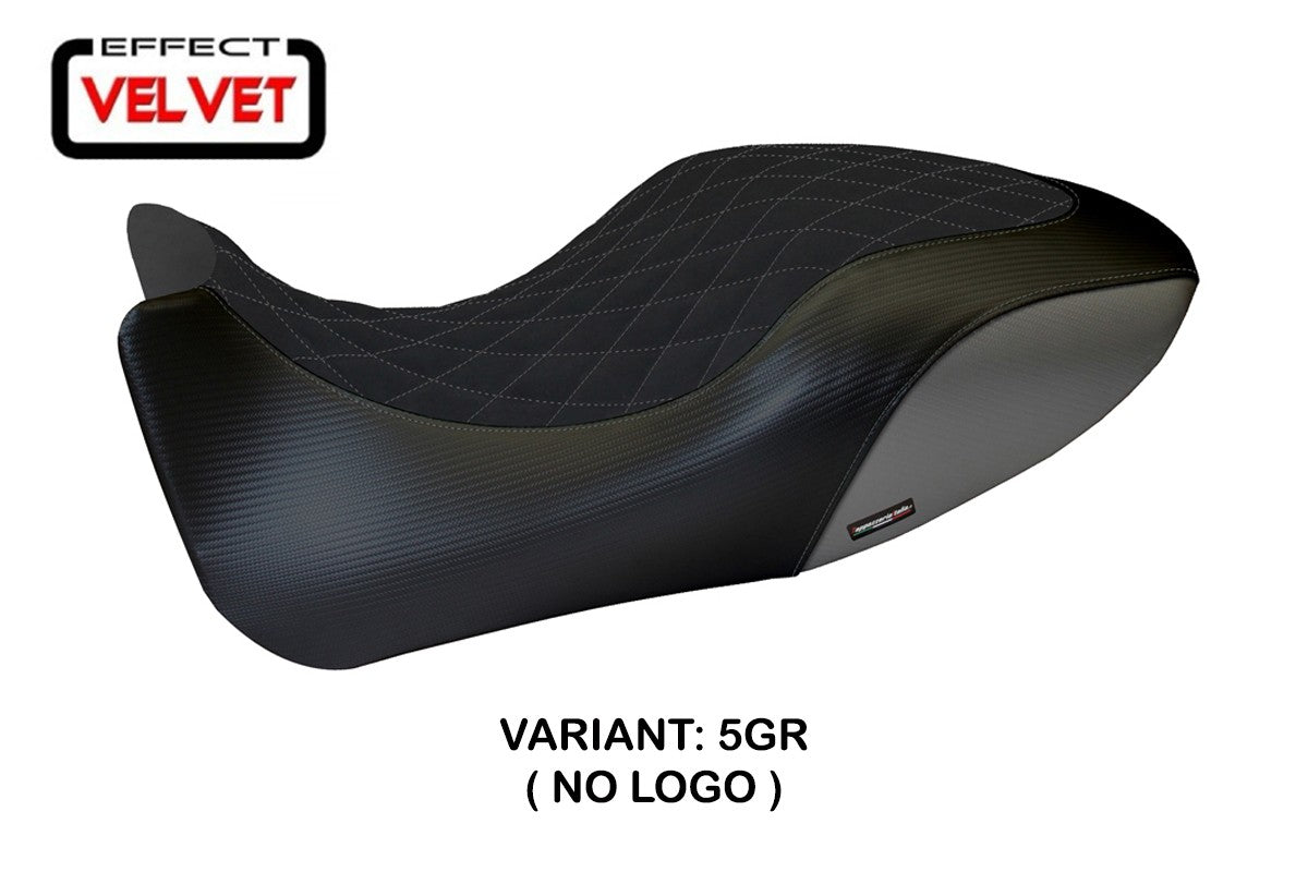 Yhteensopiva istuinpäällinen - Ducati Diavel 2011-2013 - mod Viano 1 Velvet
