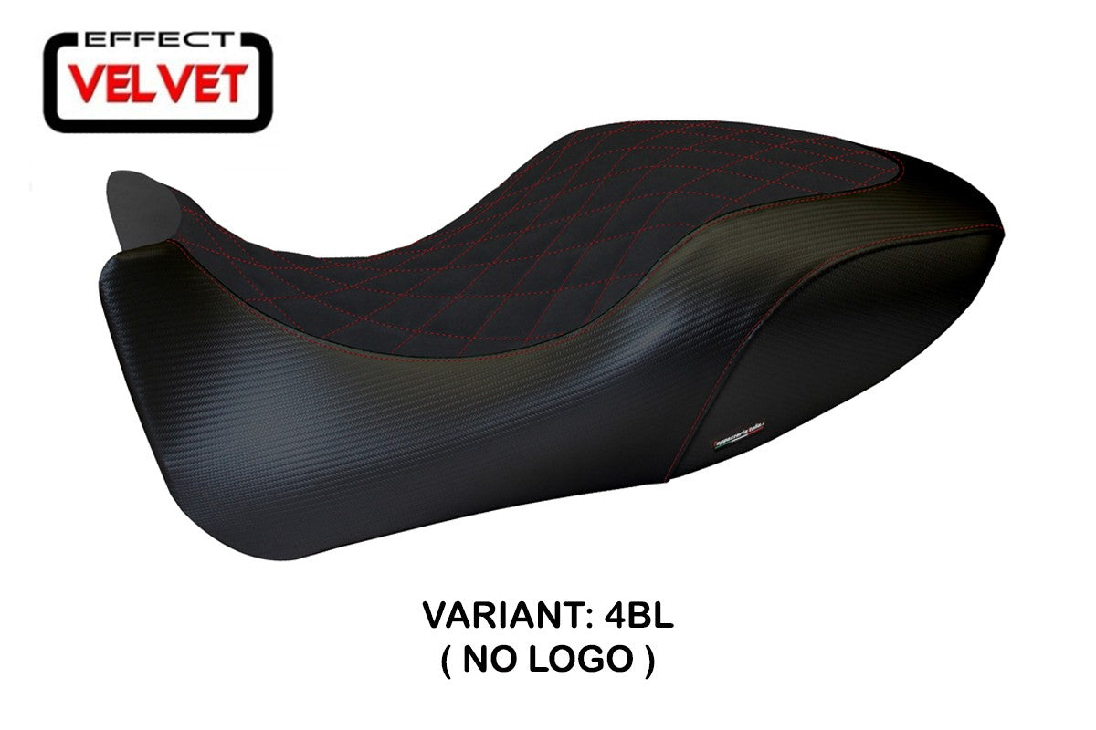 Yhteensopiva istuinpäällinen - Ducati Diavel 2011-2013 - mod Viano 1 Velvet