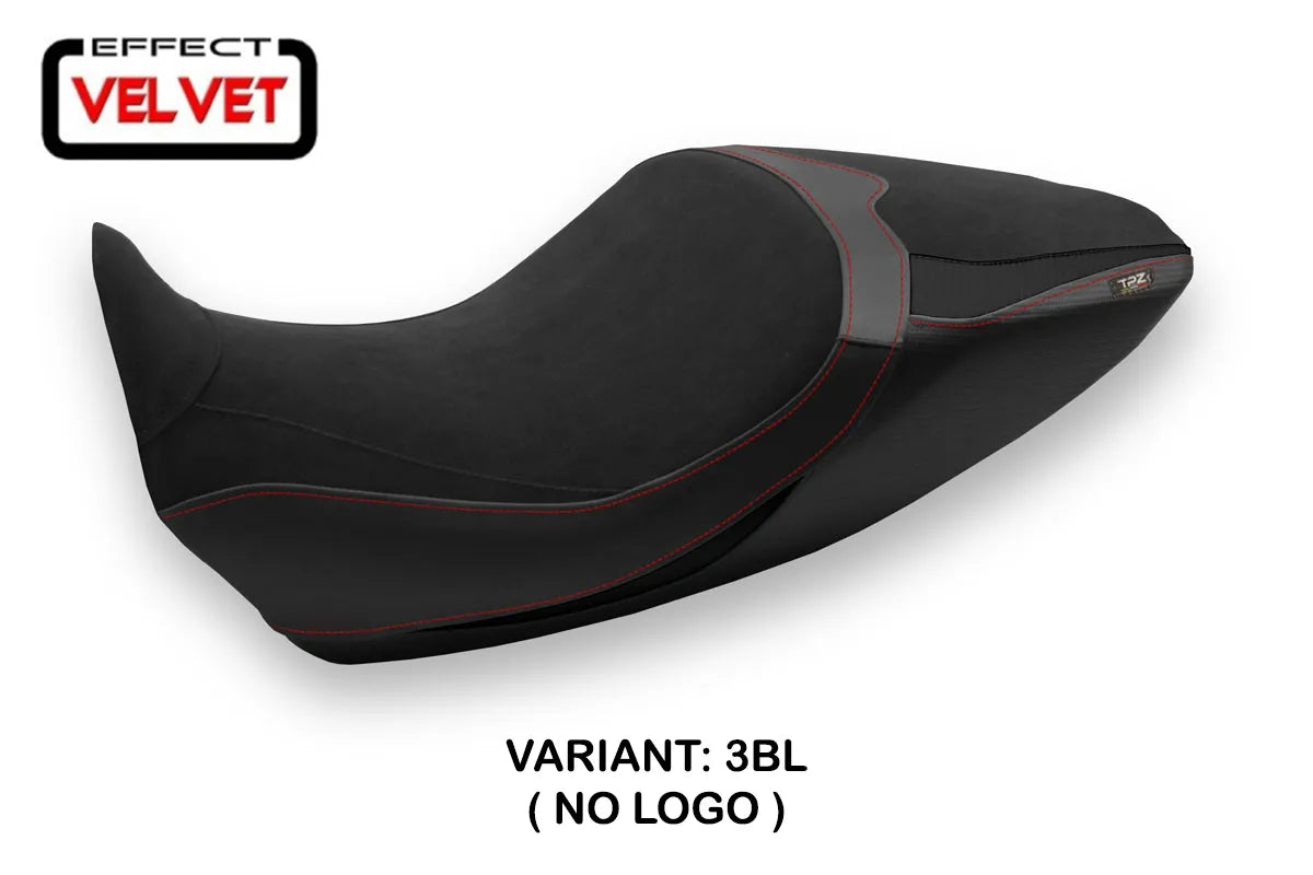 Yhteensopiva istuinpäällinen - Ducati Diavel 1260 2019-2022 - mod Saranda 1 Velvet