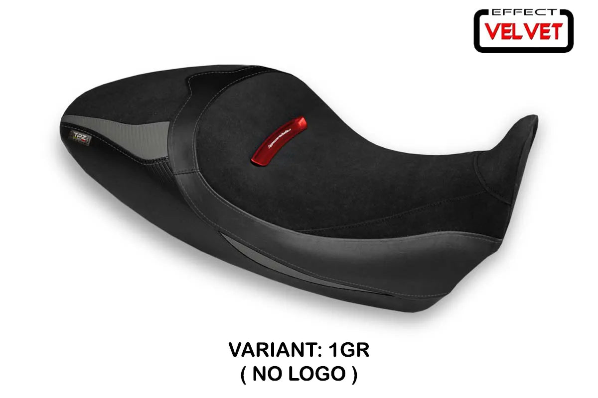 Yhteensopiva istuinpäällinen - Ducati Diavel 1260 S 2019-2022 - mod Braila 1 Velvet