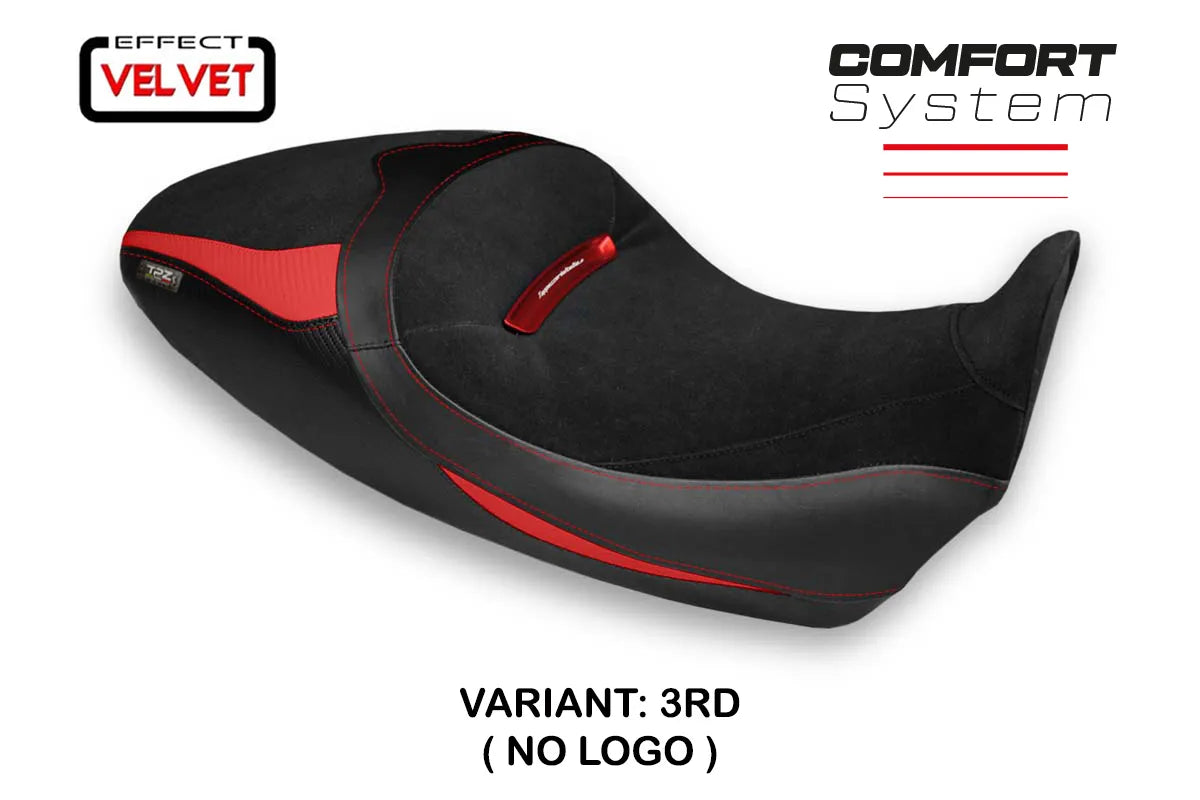 Yhteensopiva istuinpäällinen - Ducati Diavel 1260 S 2019-2022 - mod Costanza 1 Velvet Comfort System