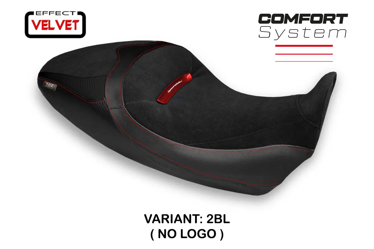 Yhteensopiva istuinpäällinen - Ducati Diavel 1260 S 2019-2022 - mod Costanza 1 Velvet Comfort System