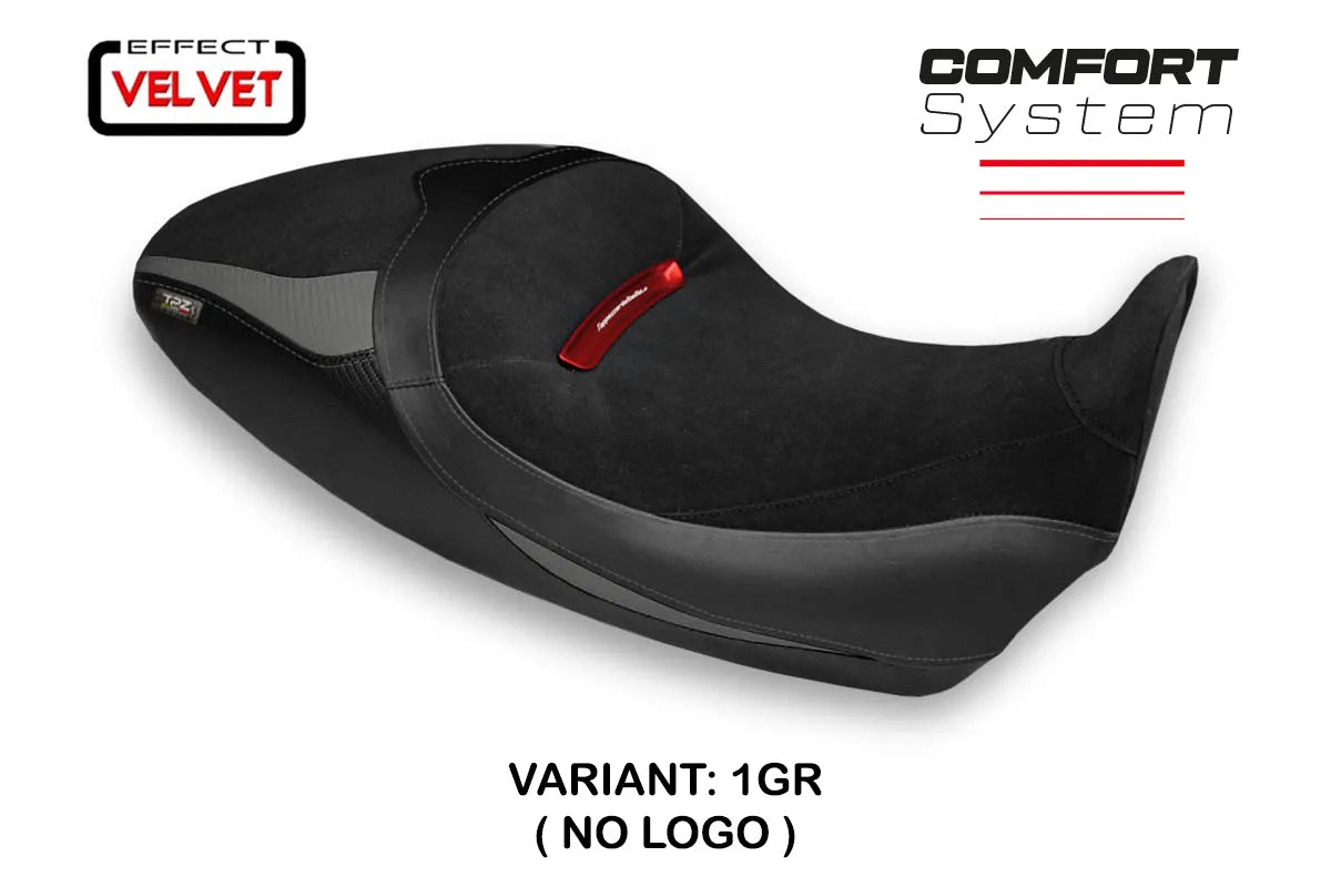 Yhteensopiva istuinpäällinen - Ducati Diavel 1260 S 2019-2022 - mod Costanza 1 Velvet Comfort System