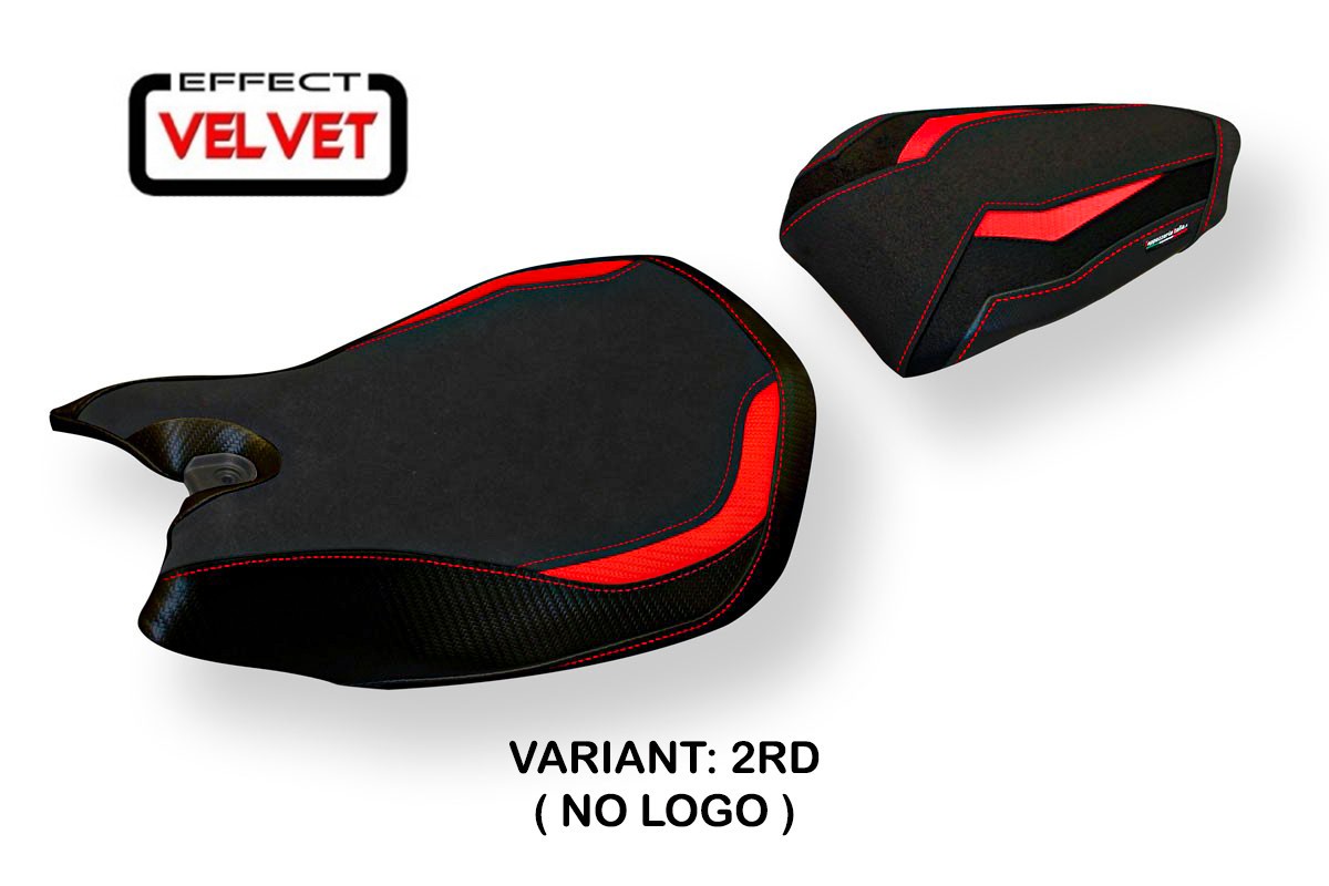 Yhteensopiva istuinpäällinen - Ducati Panigale 1199 2011-2015 - mod Jarvan Velvet