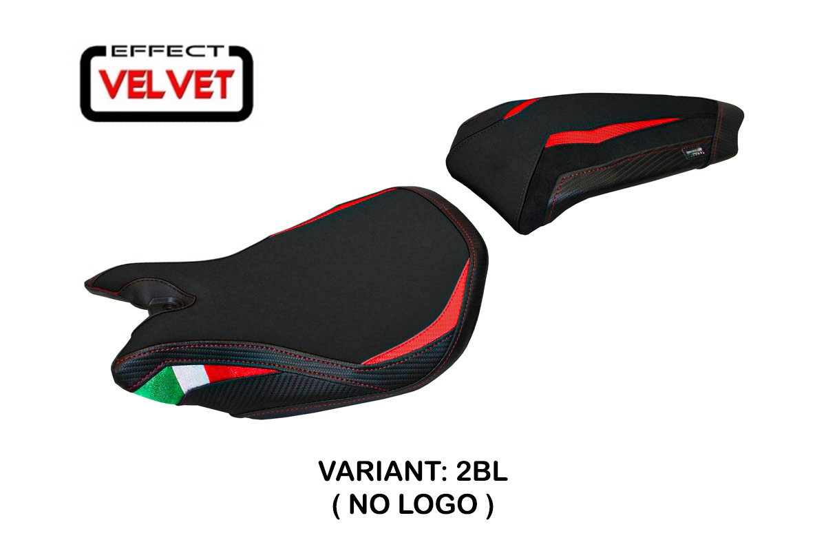 Yhteensopiva istuinpäällinen - Ducati Panigale 1199 2011-2015 - mod Paris Velvet