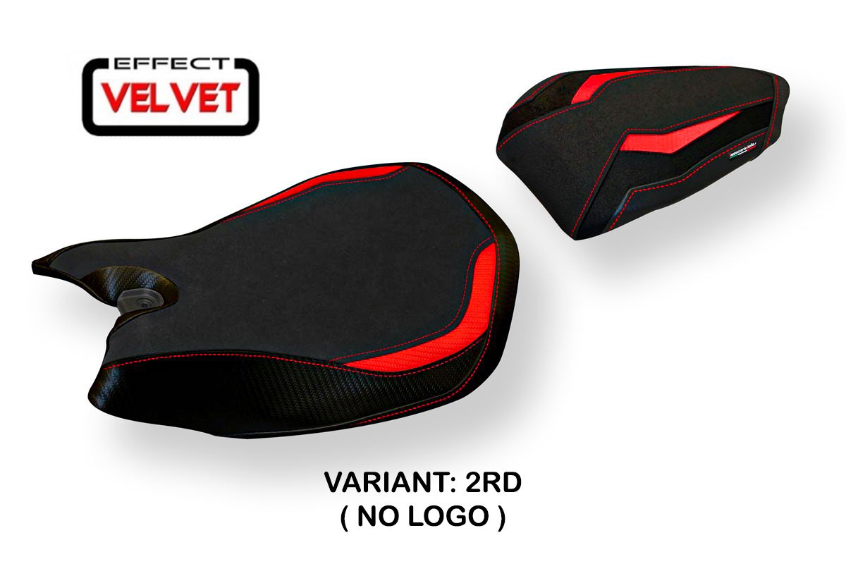 Yhteensopiva istuinpäällinen - Ducati Panigale 1299 2015-2018 - mod Jarvan Velvet