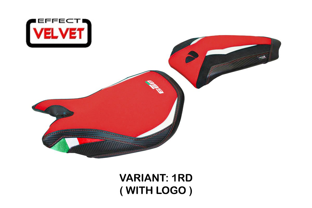 Yhteensopiva istuinpäällinen - Ducati Panigale 899 2013-2015 - mod Paris Velvet