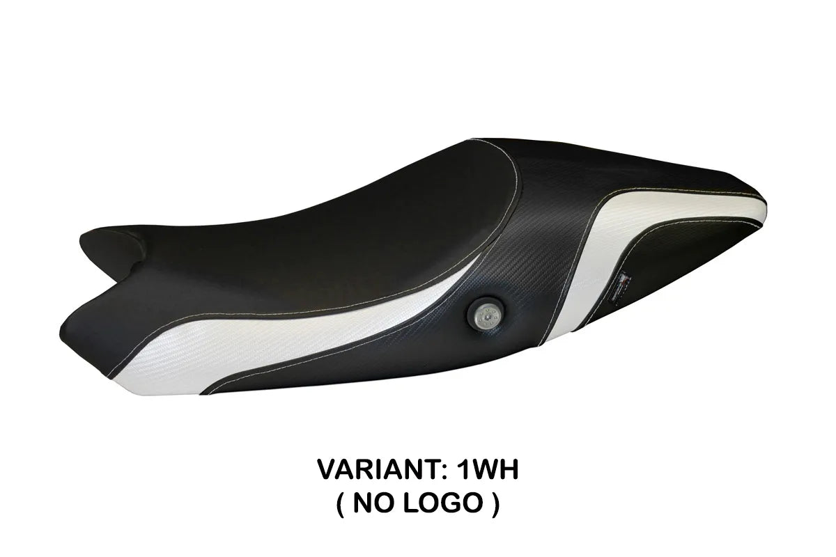 Yhteensopiva istuinpäällinen - Ducati Monster 1100 EVO 2009-2013 - mod Logos Carbon Colat