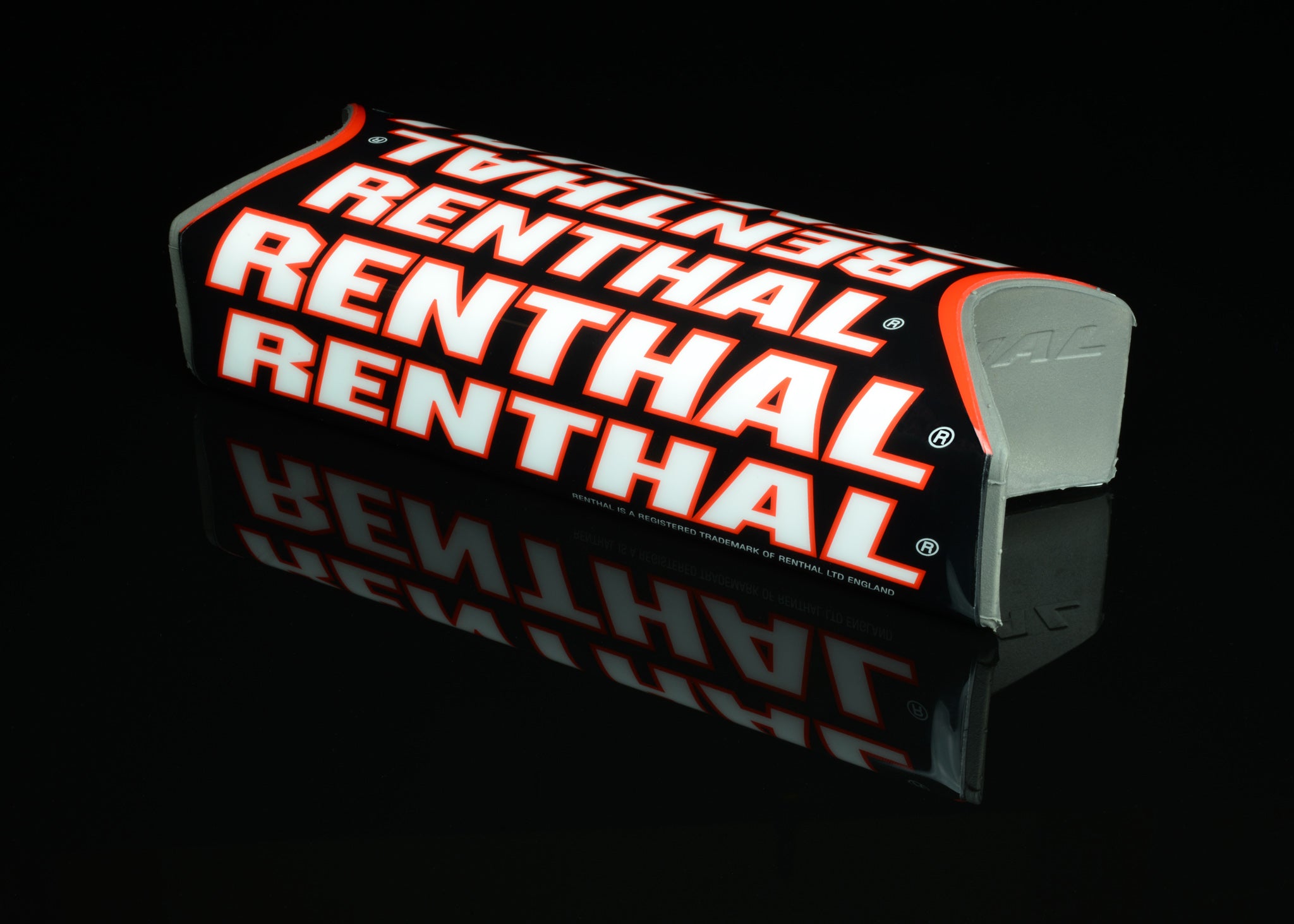 Renthal Team Fatbar Pehmuste Musta/Valkoinen/Punainen