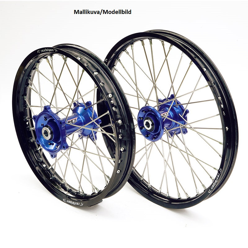 REX WHEELS 19-2,15 TC&FC 14-15 MUSTA VANNE/SININEN NAPA 20MM