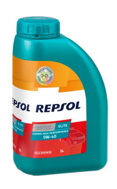 REPSOL Elite Cosmos 0W40 High Performance, 1 Litra, täyssynteettinen