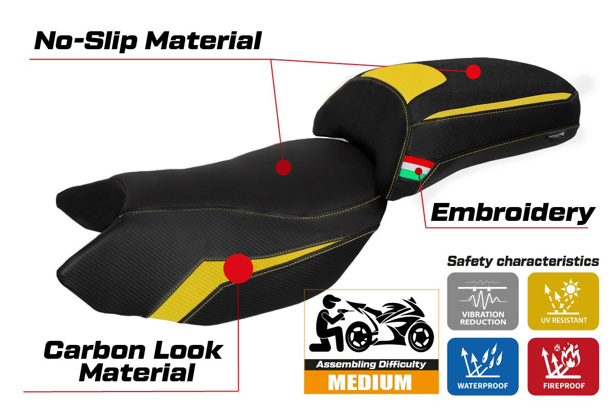 Yhteensopiva istuinpäällinen - Benelli TRK 502 2017-2025 - Merida-malli