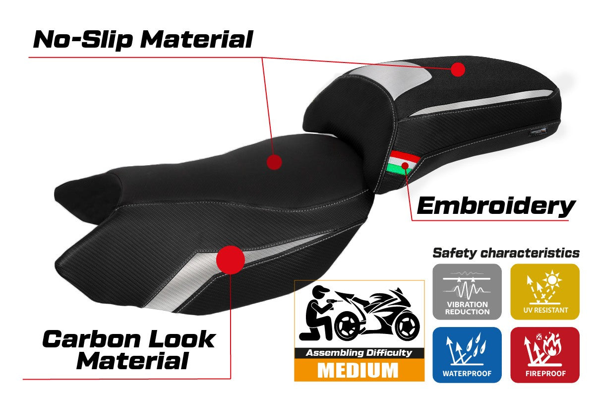 Yhteensopiva istuinpäällinen - Benelli TRK 502 2017-2025 - Merida-malli