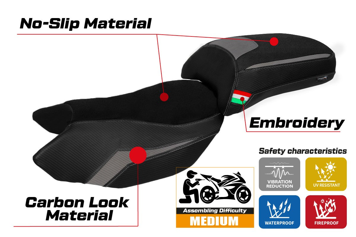 Yhteensopiva istuinpäällinen - Benelli TRK 502 2017-2025 - Merida-malli