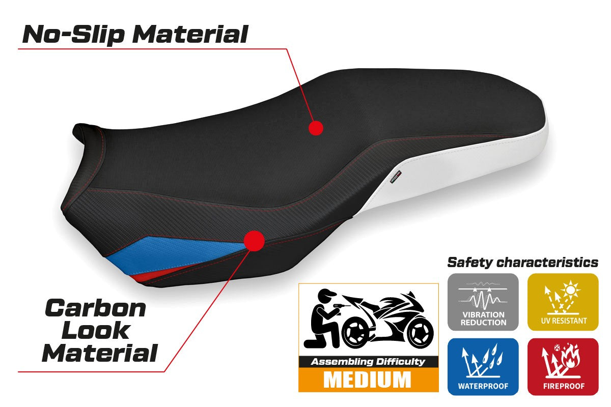 Yhteensopiva istuinpäällinen - BMW F 750-800-850 GS 2018-2025 - Marsh 2 -modifikaatio