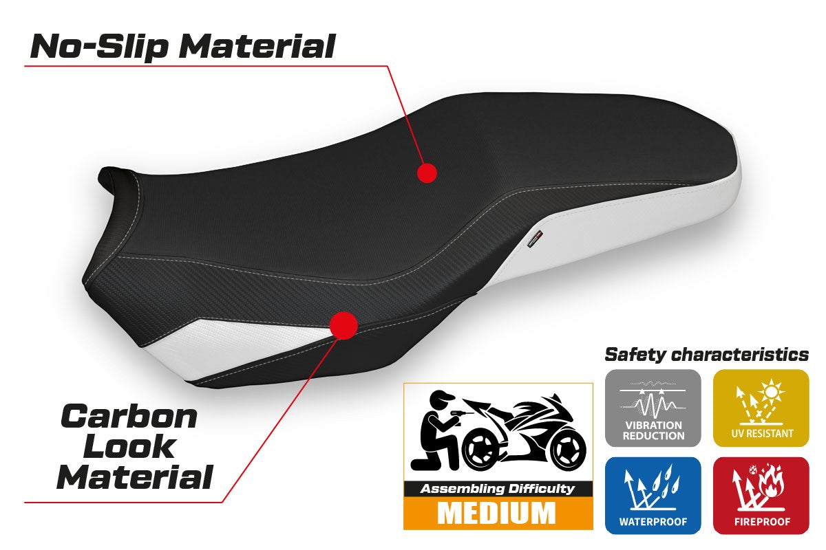 Yhteensopiva istuinpäällinen - BMW F 750-800-850 GS 2018-2025 - Marsh 3 -modifikaatio