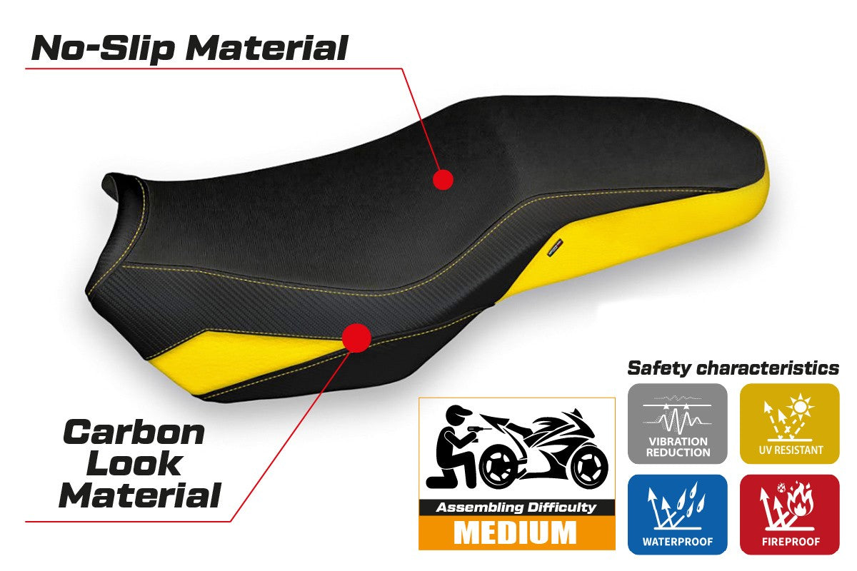 Yhteensopiva istuinpäällinen - BMW F 750-800-850 GS 2018-2025 - mod Offida