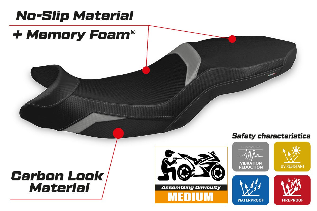 Yhteensopiva istuinpäällinen - BMW F 900 R 2019-2025 - mod Termez