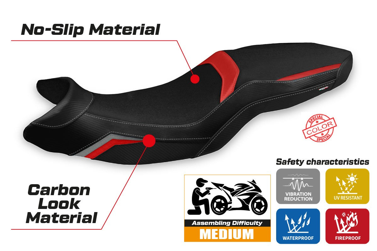 Yhteensopiva istuinpäällinen - BMW F 900 R 2019-2025 - mod Termez Special Color