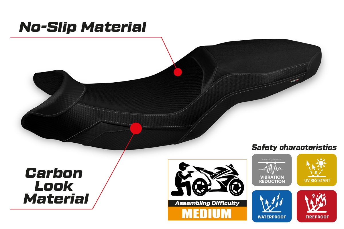 Yhteensopiva istuinpäällinen - BMW F 900 XR 2019-2025 - mod Arima