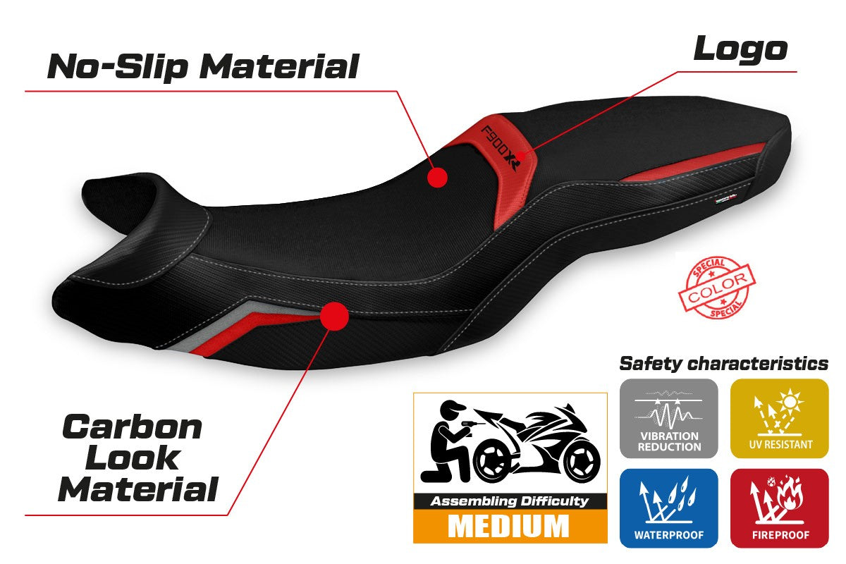 Yhteensopiva istuinpäällinen - BMW F 900 XR 2019-2025 - mod Arima Special Color