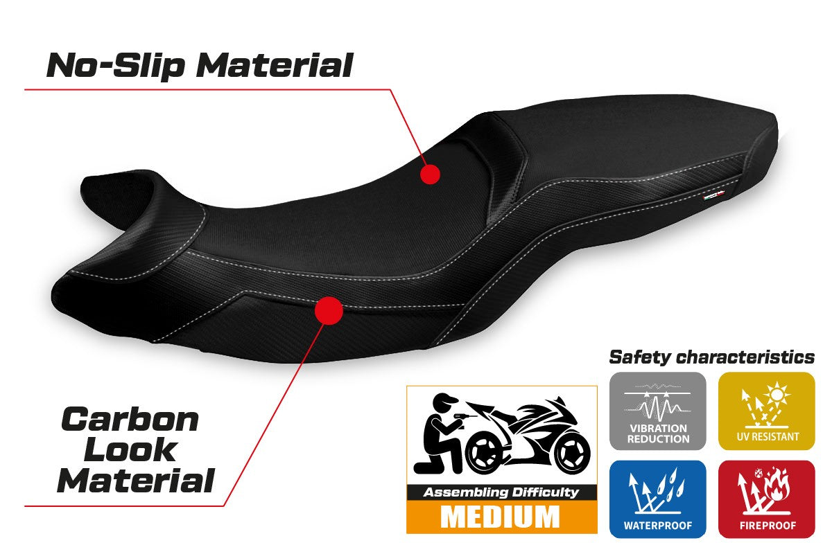 Yhteensopiva istuinpäällinen - BMW F 900 XR 2019-2025 - mod Tartu Comfort System